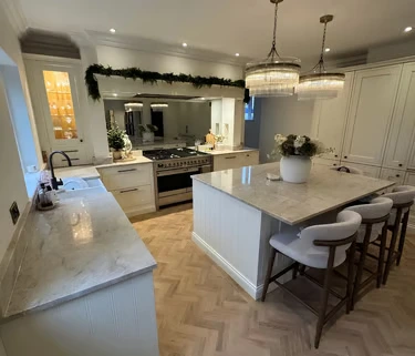 Kitchen worktops installation in Shiremoor by RH Stone Surfaces